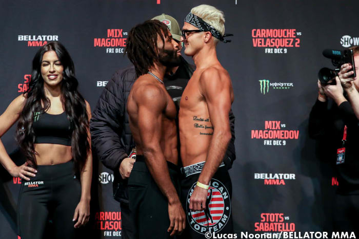 Photos Bellator Ceremonial Weigh Ins Faceoffs Mma Underground