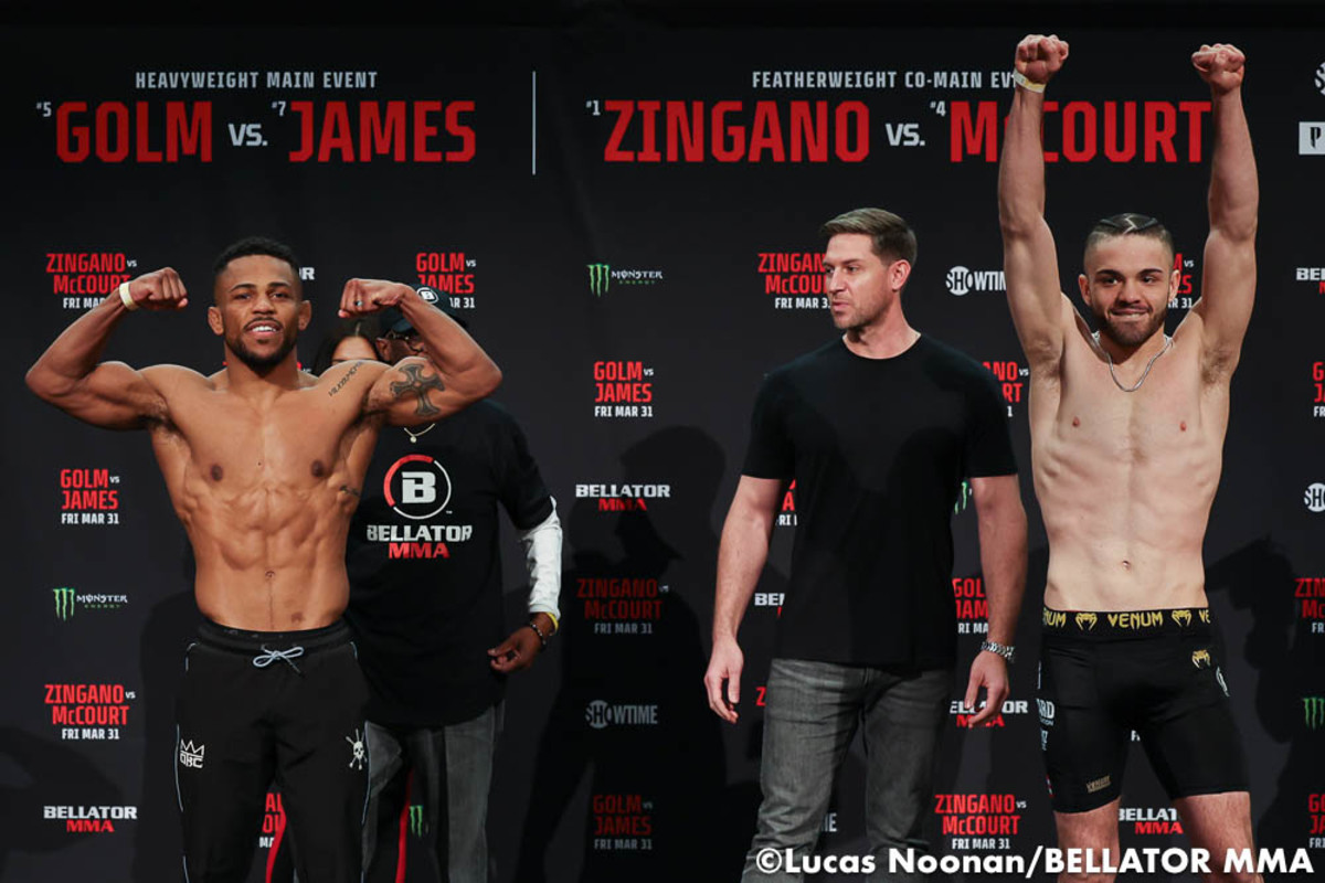 Photos Bellator Ceremonial Weigh Ins Face Offs Mma Underground