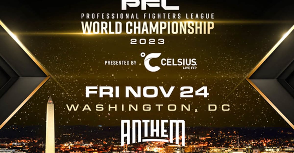 2023 PFL World Championship  Friday, Nov. 24 - ESPN Press Room U.S.