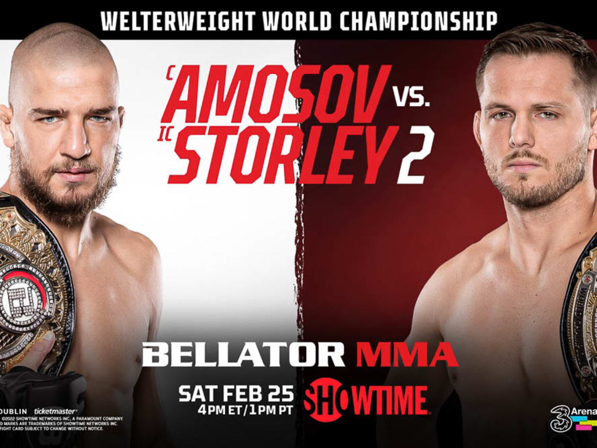 Bellator welterweight champ Yaroslav Amosov returns to action after defending Ukraine