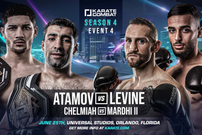 Karate Combat announces Season 4, Event 4 live on June 25 at Universal ...