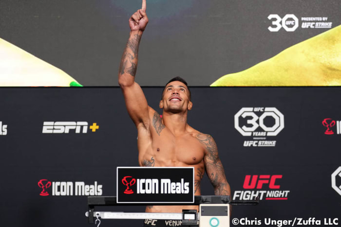 Photos: UFC On ESPN 46 Ceremonial Weigh-ins, Faceoffs - MMA Underground