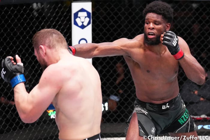 UFC Fight Night 215 Results: Kennedy Nzechukwu Scores Stunning Second ...