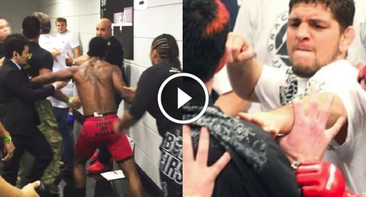 15 Times MMA Fighters Threw Down OUTSIDE The Cage - MMA Underground