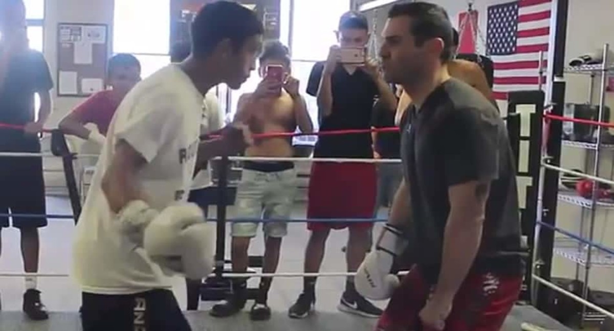 YouTuber organizes punching competition at boxing gym - gets KO'd - MMA ...