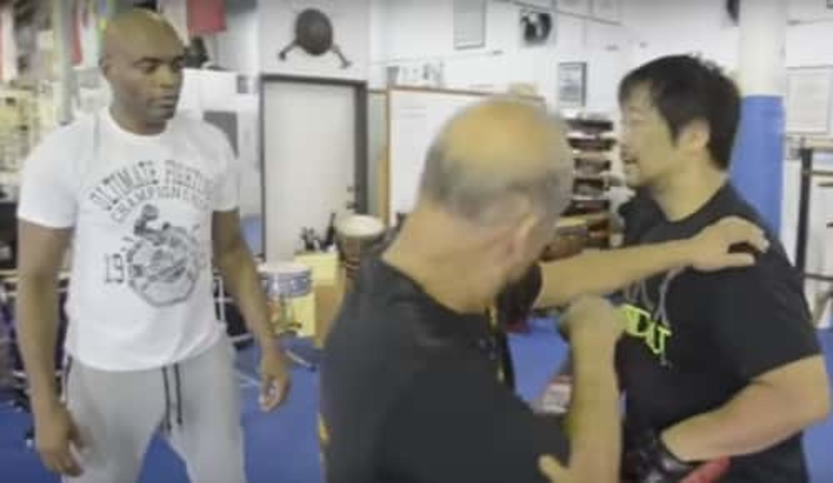 G.O.A.T. Anderson Silva training with living legend Dan Inosanto - MMA ...