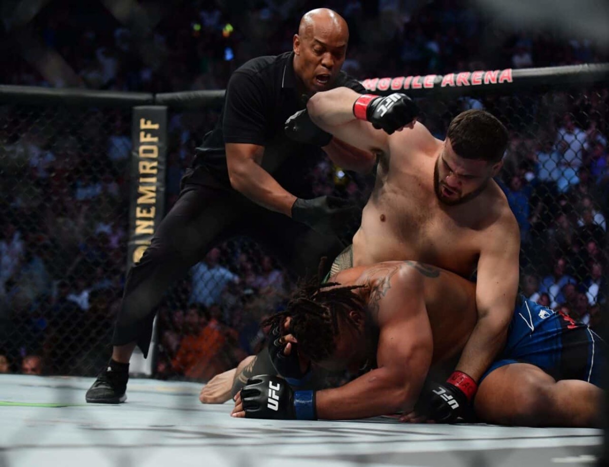 UFC 264: Tai Tuivasa blasts Greg Hardy with highlight reel KO