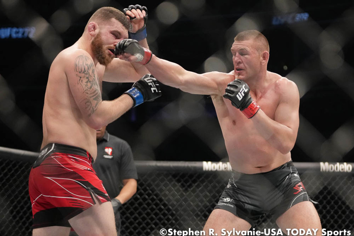 UFC 272 photos: Dustin Jacoby def. Michal Oleksiejczuk - MMA Underground