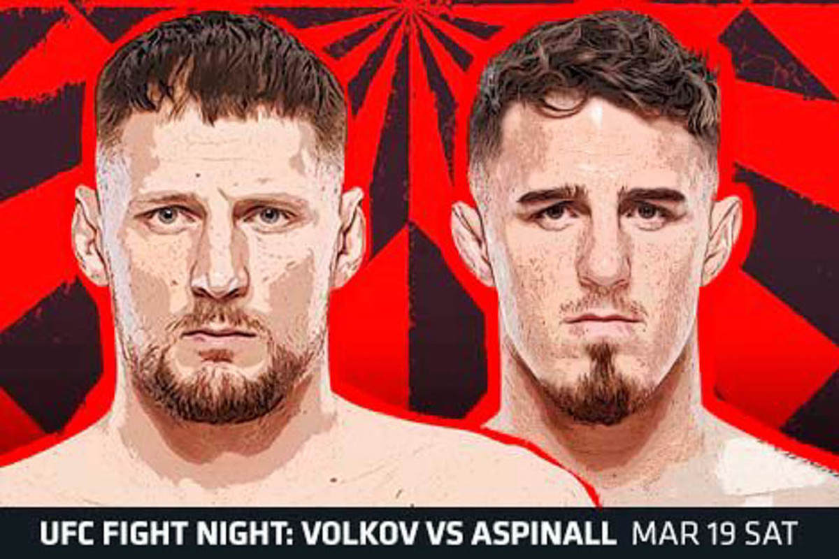 'UFC Fight Night 204 Volkov vs. Aspinall' live results MMA Underground