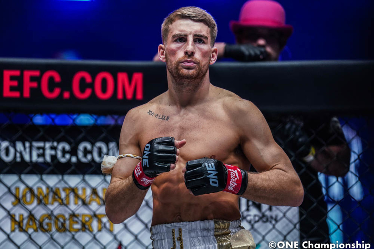 ONE muay Thai star Jonathan Haggerty feels ready to challenge himself