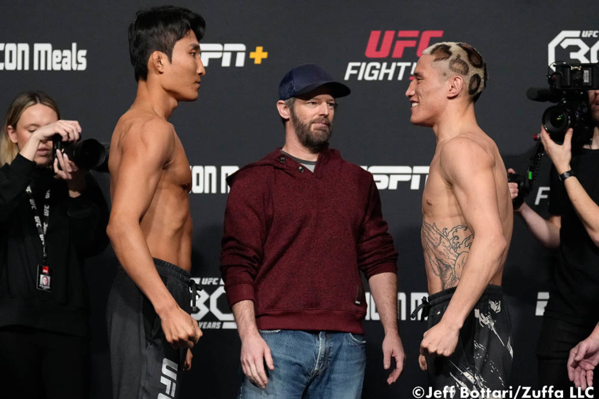 Photos Ufc Fight Night 218 Official Weigh Ins Faceoffs Mma Underground 1250