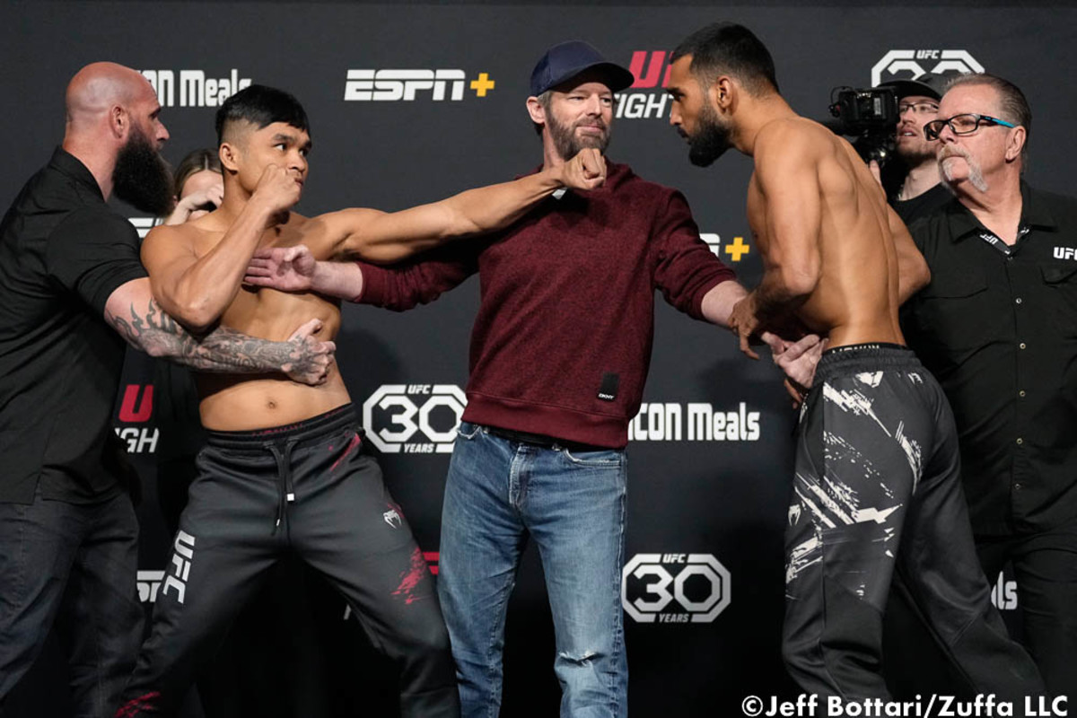 Photos Ufc Fight Night 218 Official Weigh Ins Faceoffs Mma Underground 3245