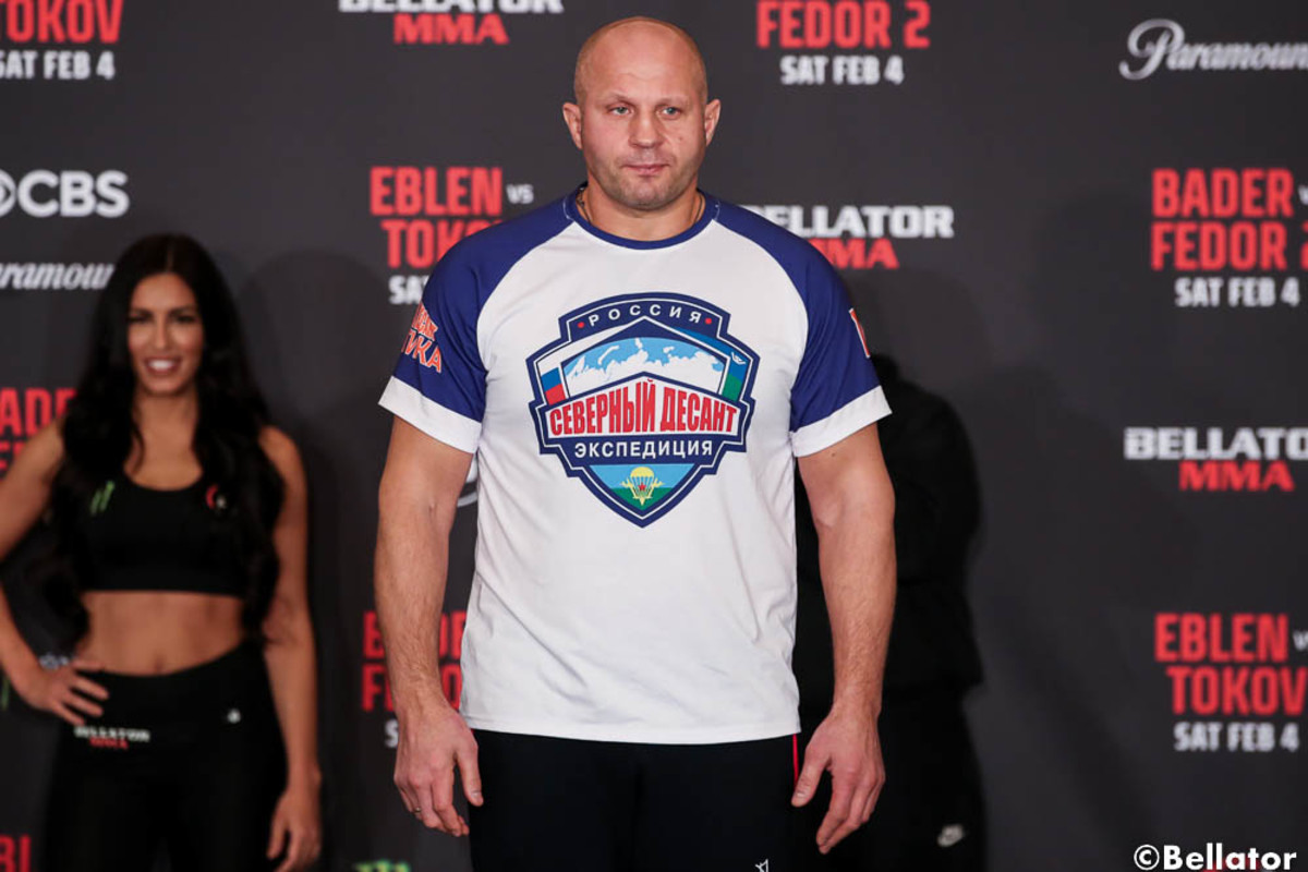 Photos: 'Bellator 290: Bader Vs. Fedor 2' Ceremonial Weigh-ins ...