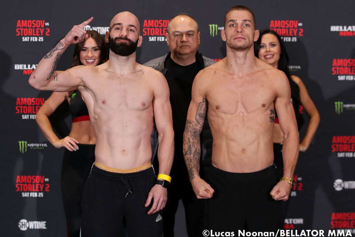 Photos: Bellator 291 ceremonial weigh-ins, face-offs - MMA Underground