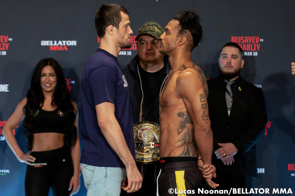 Photos: Bellator 292 ceremonial weigh-ins, face-offs - MMA Underground