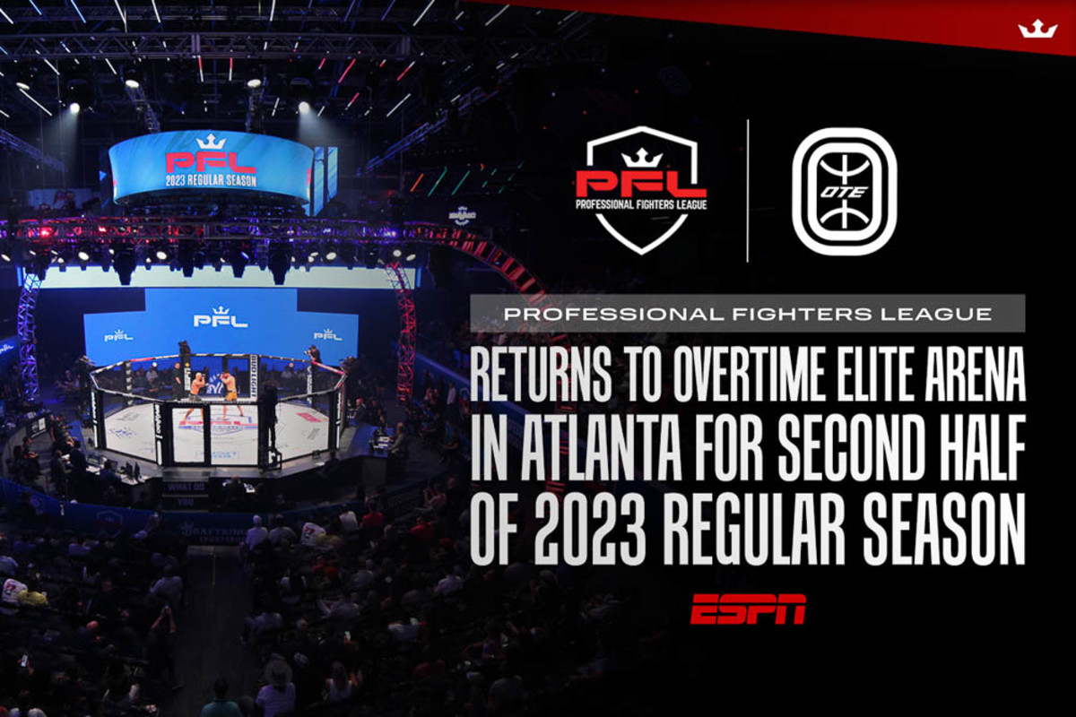 Professional Fighters League returns to overtime elite arena in Atlanta