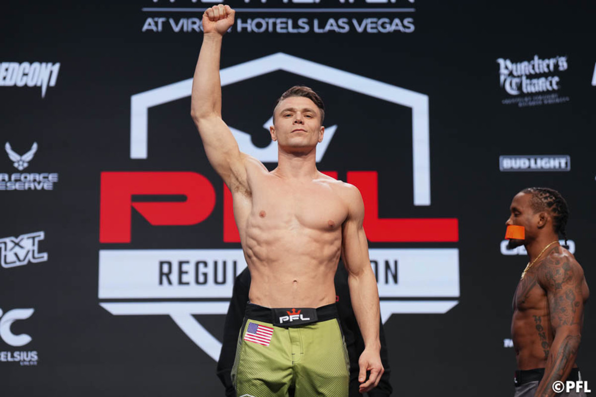 Photos: 2023 PFL 1 ceremonial weigh-ins, face-offs - MMA Underground