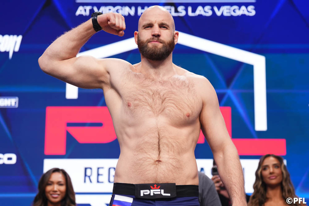 Photos: 2023 PFL 3 ceremonial weigh-ins, faceoffs - MMA Underground