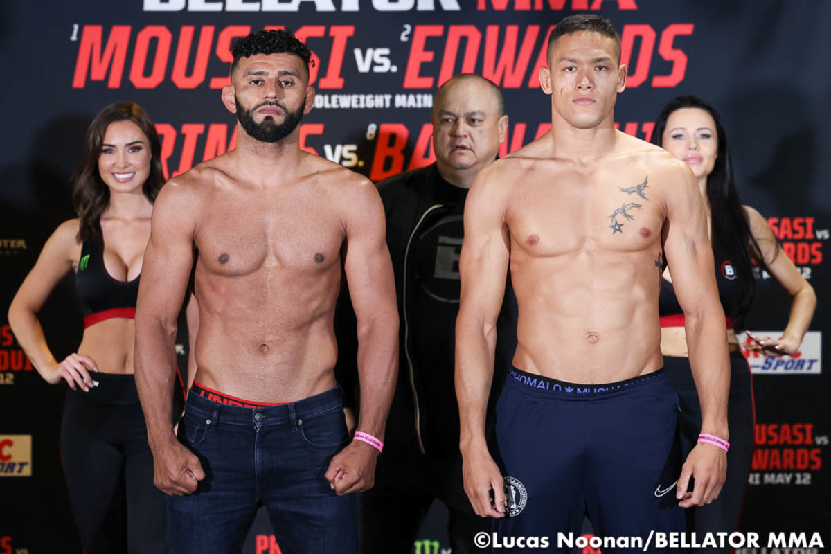 Photos Bellator 296 Ceremonial Weigh Ins Faceoffs Mma Underground