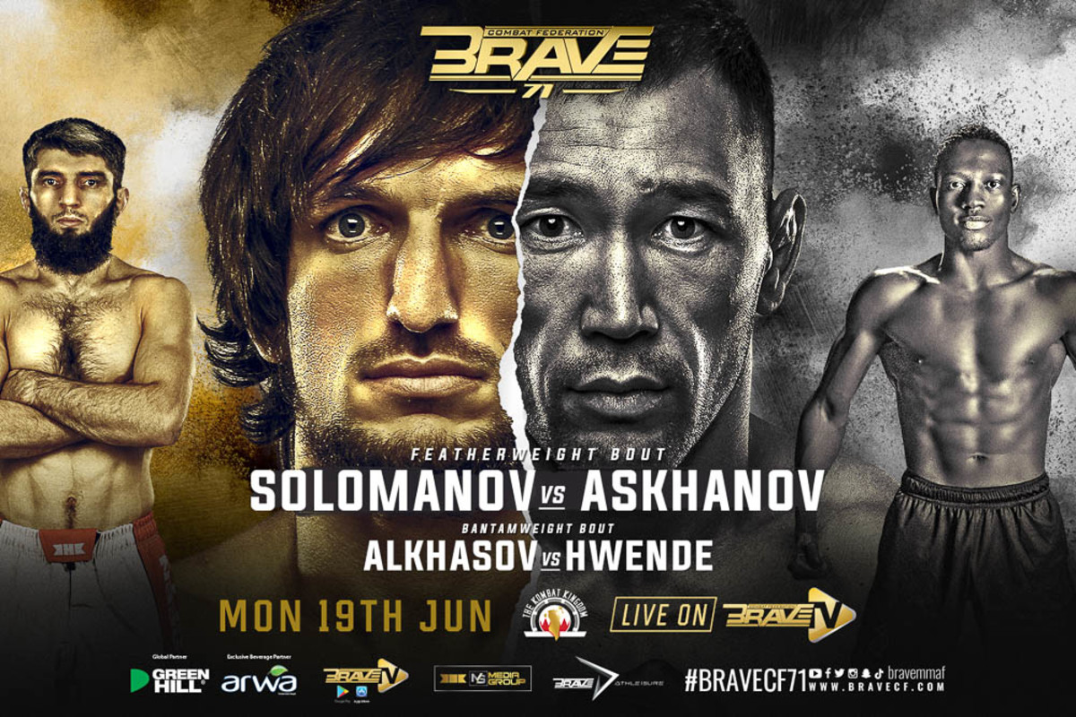 BRAVE CF 71: 'Semifinal' matchup between Omar Solomonov, Ilyar Askhanov ...