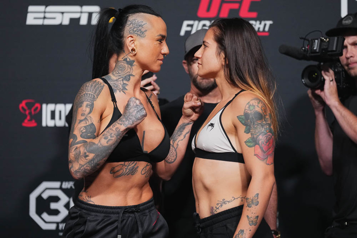 Photos: UFC on ESPN 49 official weigh-ins, faceoffs - MMA Underground