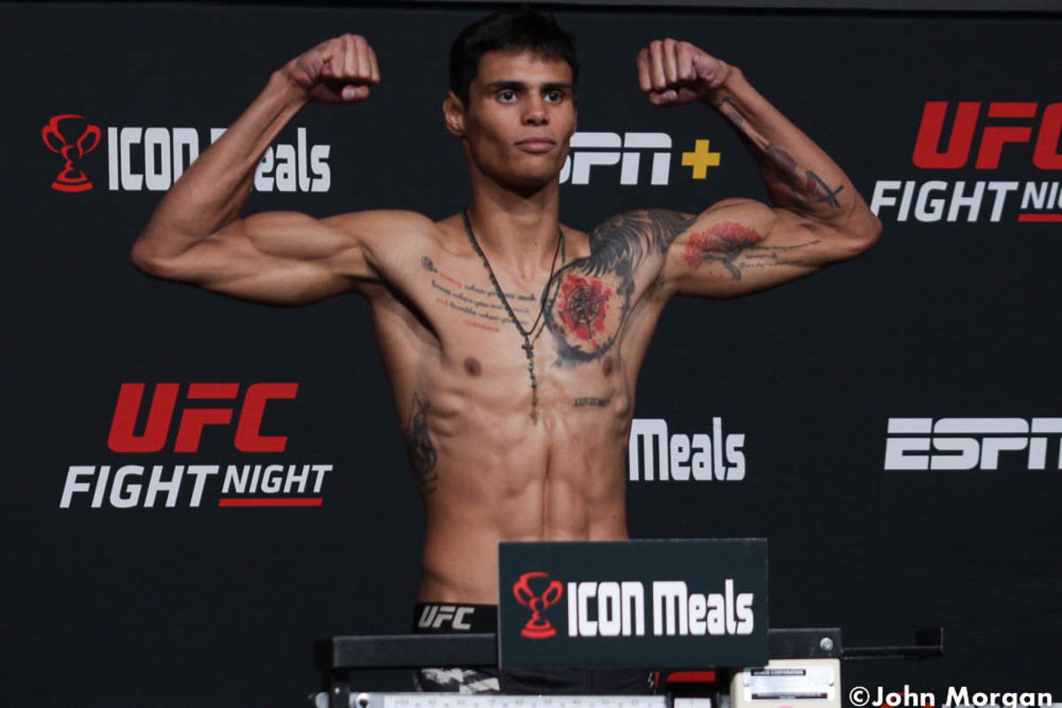 Photos UFC Fight Night 210 official weighins, faceoffs MMA Underground