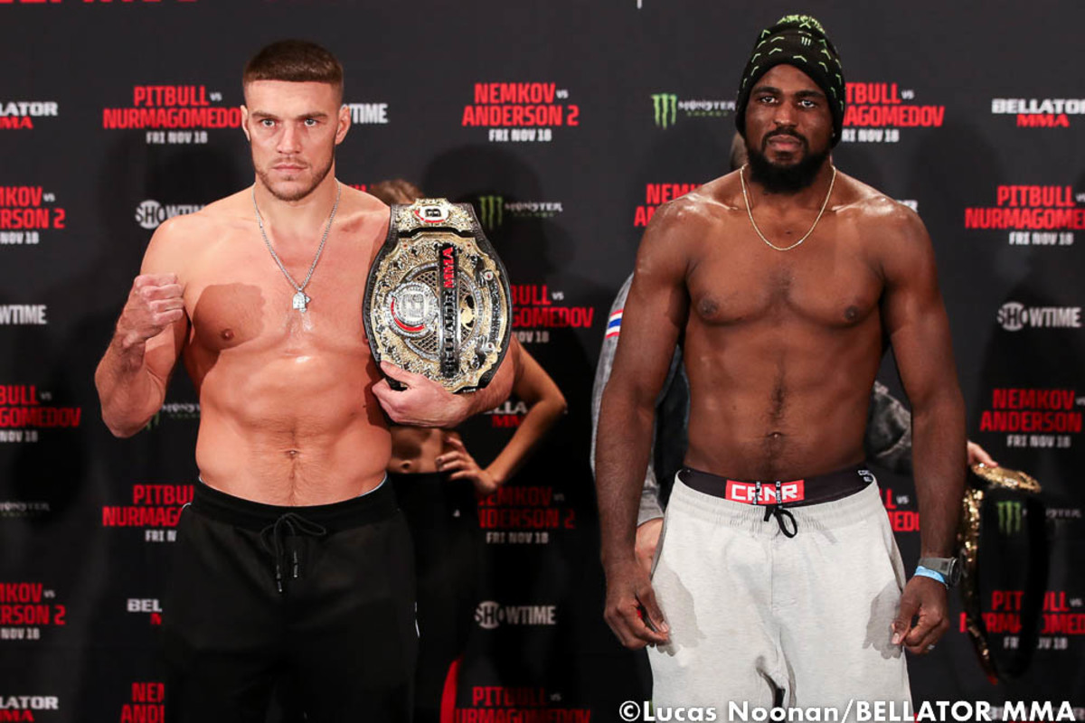 Photos: Bellator 288 Ceremonial Weigh-ins, Faceoffs - MMA Underground