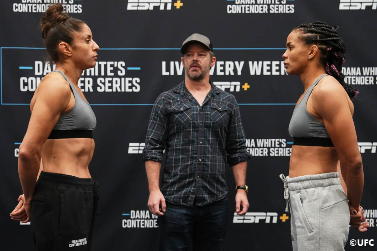 Photos: Dana White's Contender Series 61 official weigh-ins