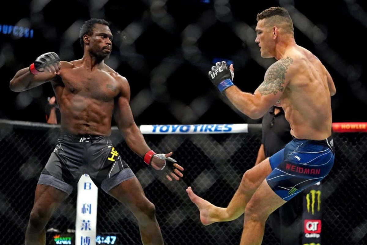 chris weidman uriah hall