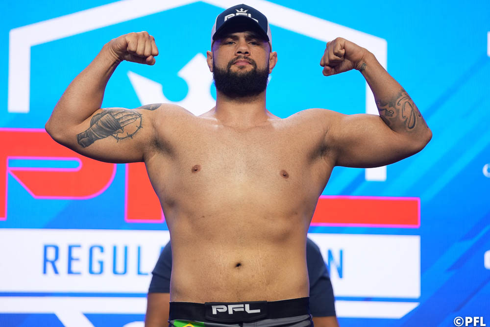 Matheus Scheffel replaces 2021 champ Bruno Cappelozza at 2022 PFL Playoffs 2 on Aug. 13