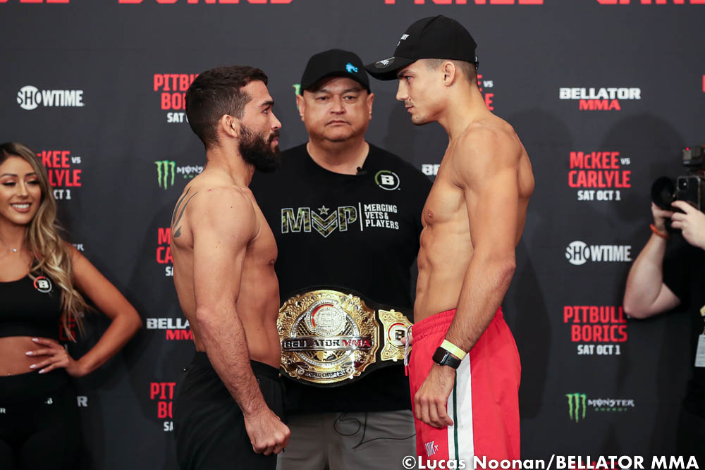 Photos: Bellator 286 ceremonial weigh-ins, faceoffs