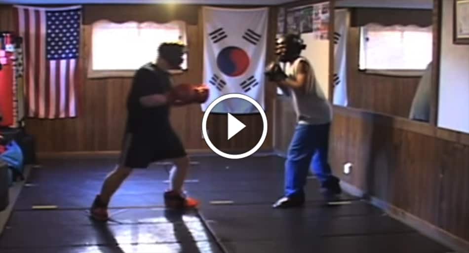 Martial artist vs Iraq veteran with a 60lb weight advantage