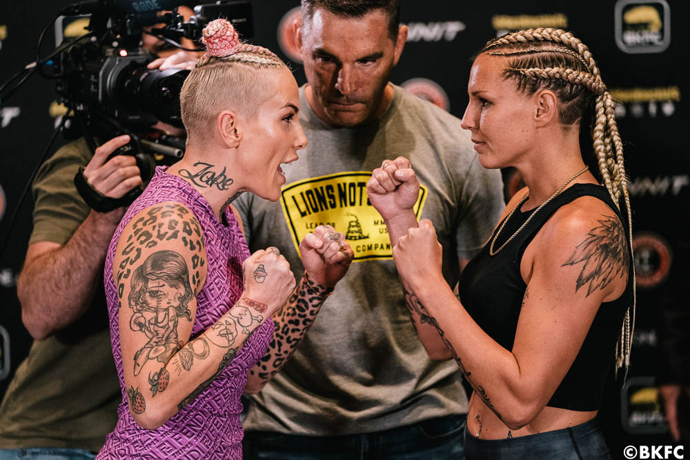 Photos: ‘BKFC 26: Brito vs. Palomino’ official weigh-ins, faceoffs