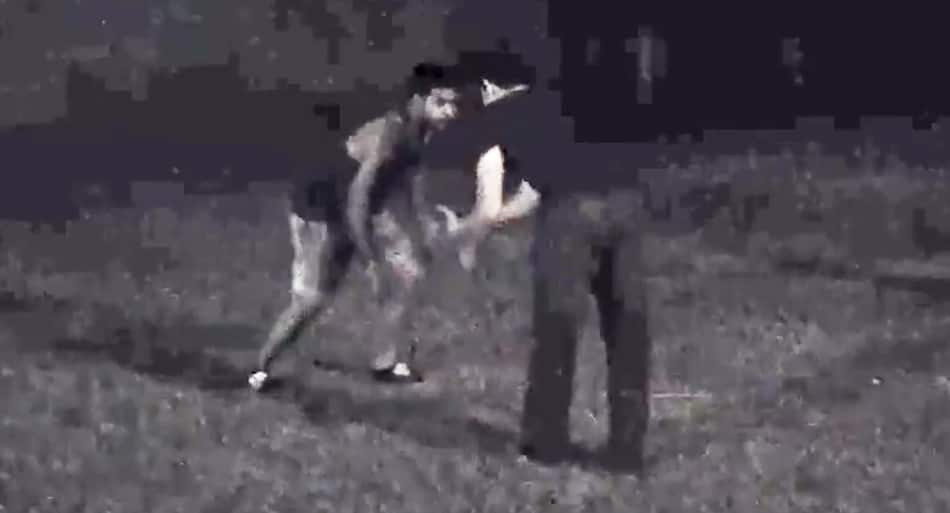 Young wrestler puts up $100 to anyone in the bar – middle-aged Jiu-Jitsu black belt steps up