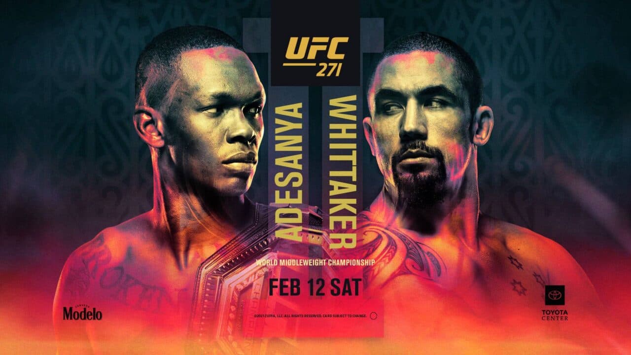 Adesanya vs Whittaker 2: UFC 271 results and highlights
