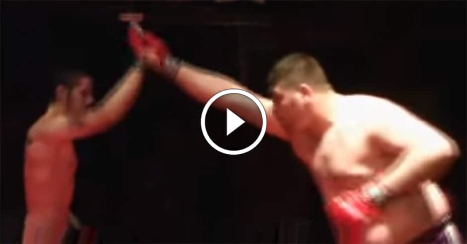 295 pounds vs. 145 pounds in MMA David and Goliath fight