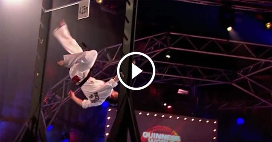 3 Taekwondo black belts attempt world record