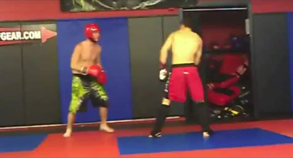 Cocky, undefeated, backyard brawler shows up at MMA gym – challenges pro fighter