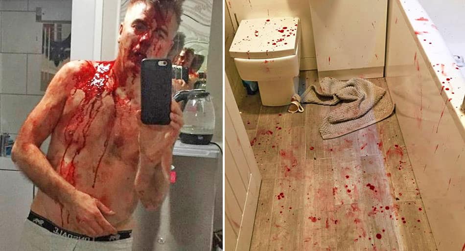 5 masked men with machetes force their way into 55-year-old martial arts expert’s home