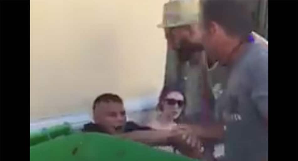 8th degree BJJ black/red belt deals with guy who tried to grope his daughter