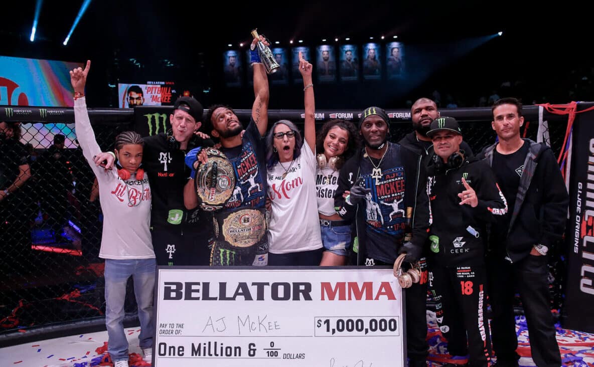 AJ McKee contract negotiations: Father says Bellator should pay fair value or let his son go to the UFC