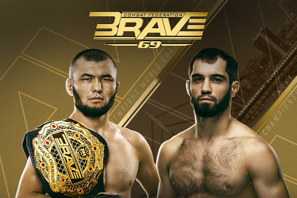 BRAVE CF 69: Interim champion Abdisalam Kubanychbek to meet Kamil Magomedov in title unification bout