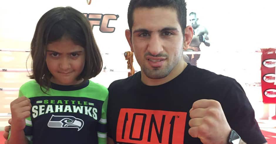 Student with Autism diagnosis motivating Al-Selwady for Brave 9 fight