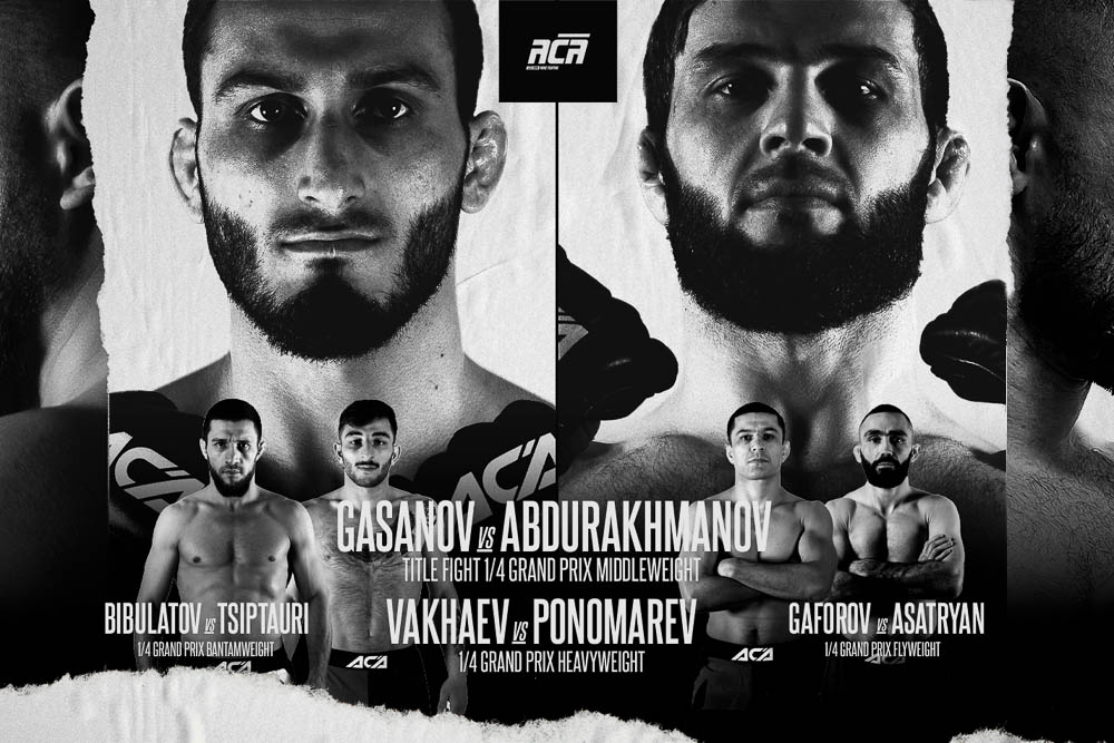 Friday’s ACA 161 lineup set, including six grand prix matchups, in Moscow