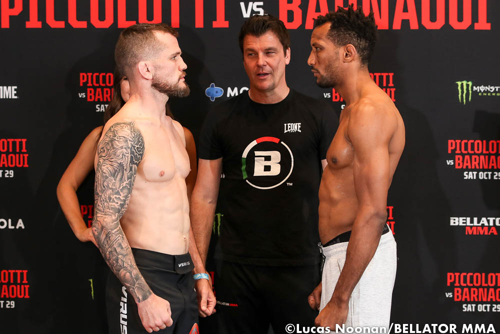 Photos: Bellator 287 ceremonial weigh-ins, faceoffs