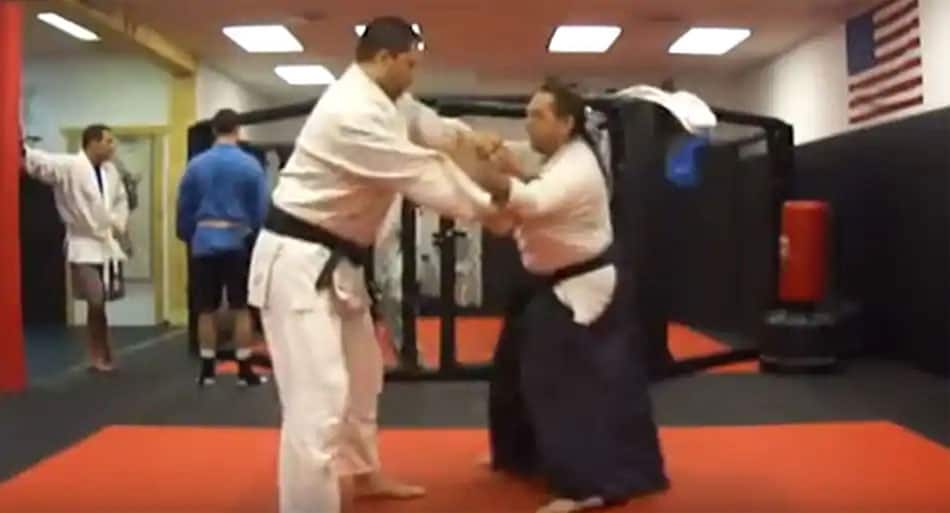 Aikido master finds himself WAY out of his element against judo black belt