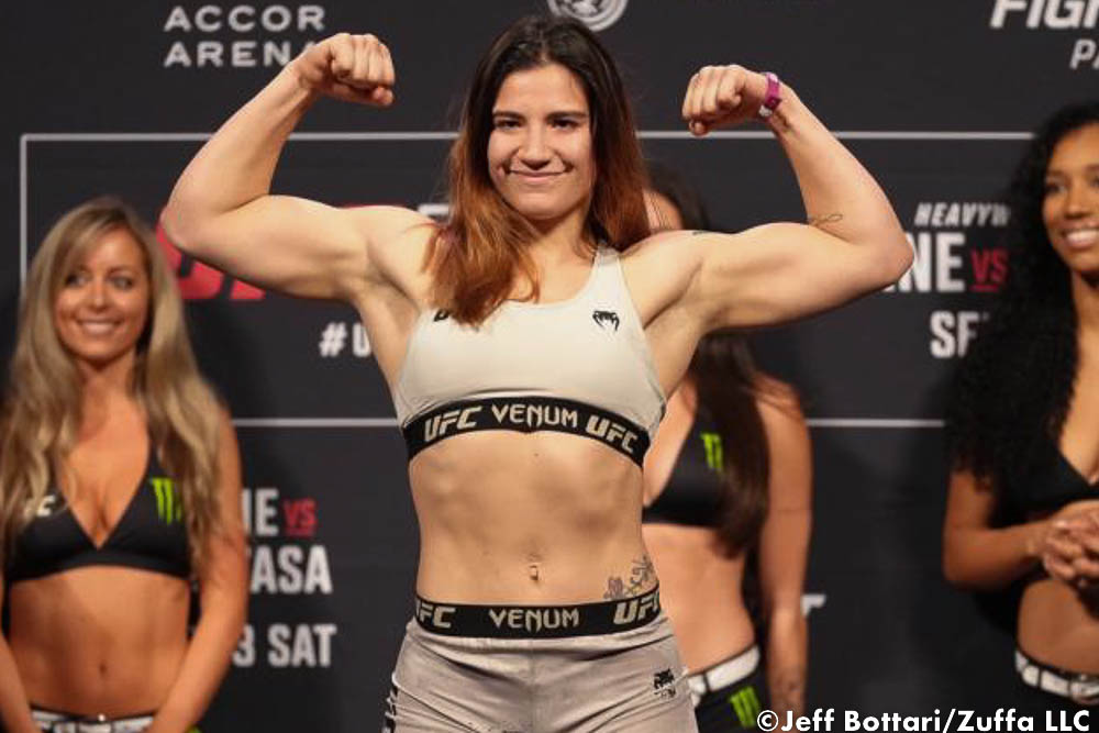 UFC Fight Night 220’s Ailin Perez ready to take on all comers: ‘I’m here to take on anyone’