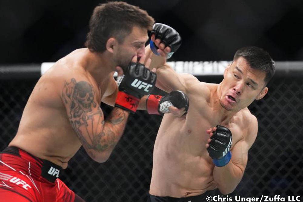 Alatengheili is on mission to make top 15 after UFC 279 victory