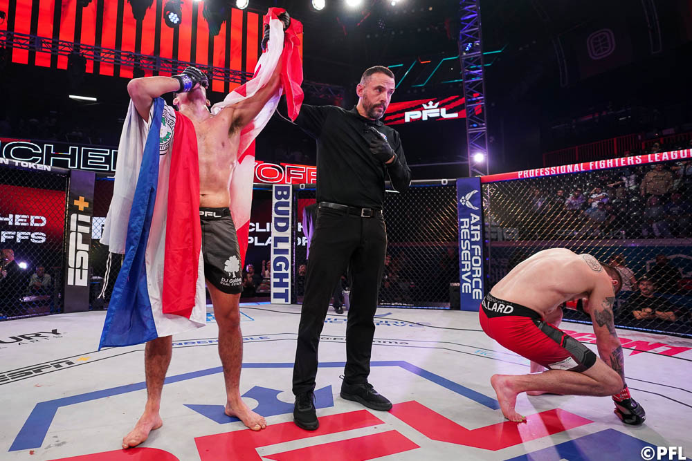 PFL 2022 4 results: Alexander Martinez claims split decision over Clay Collard to secure playoff spot