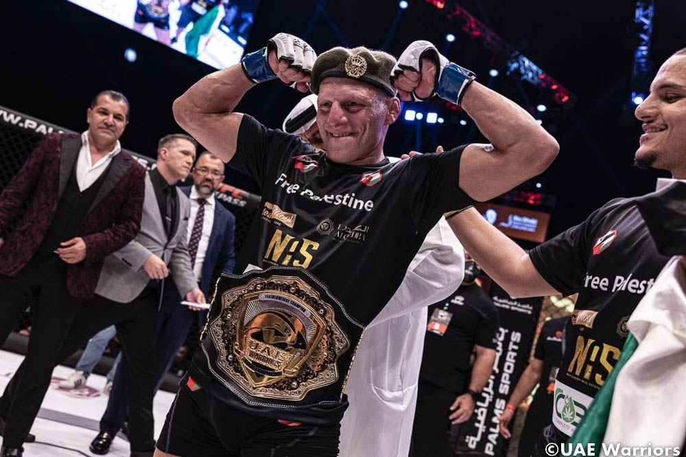 UAE Warriors 33 results: Ali AlQaisi regains featherweight title